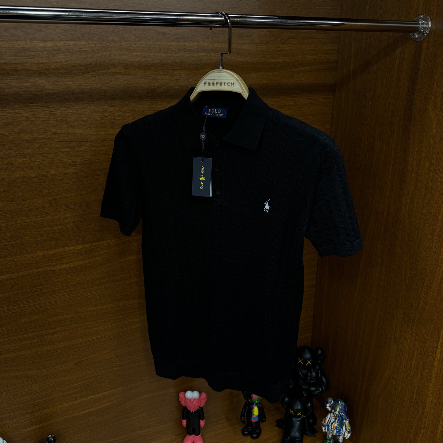 Po!o Ralph Lauren Örme Triko T-SH!rt Siyah