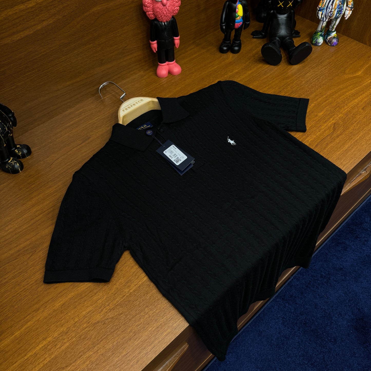 Po!o Ralph Lauren Örme Triko T-SH!rt Siyah