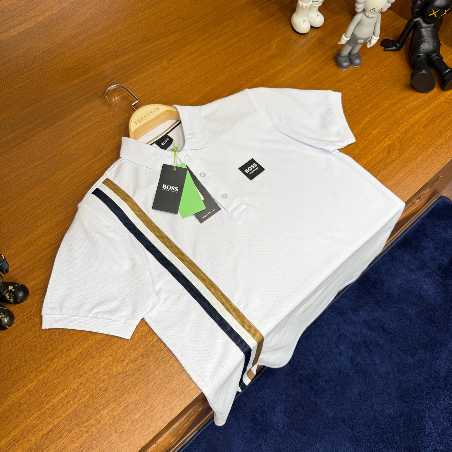 Hugo Boss Beyaz Polo Yaka