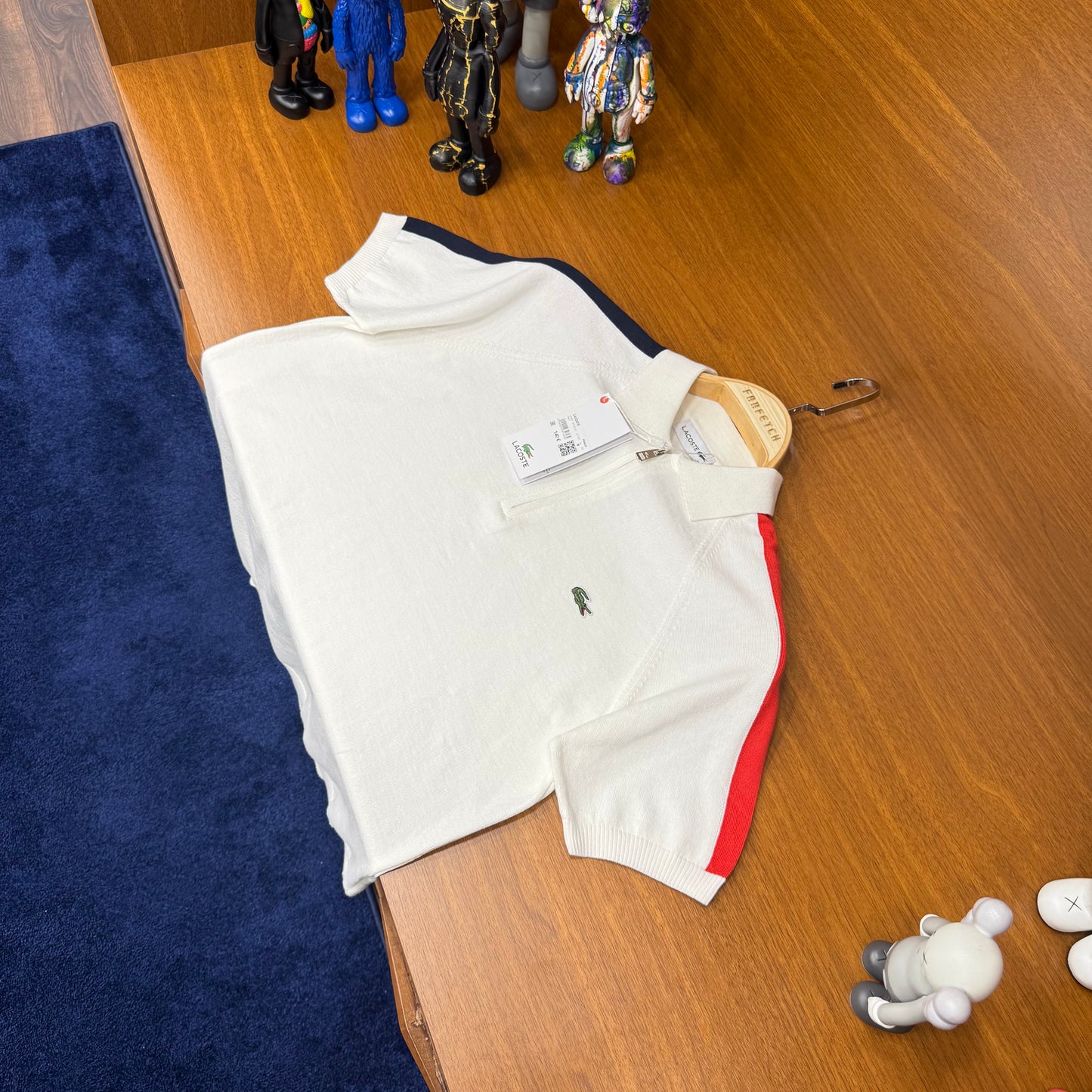 Lacoste Örme Triko Beyaz T-SH!rt