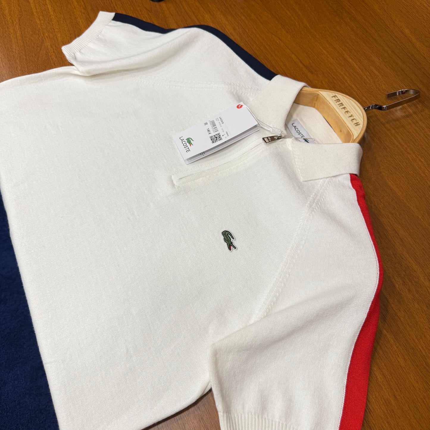 Lacoste Örme Triko Beyaz T-SH!rt