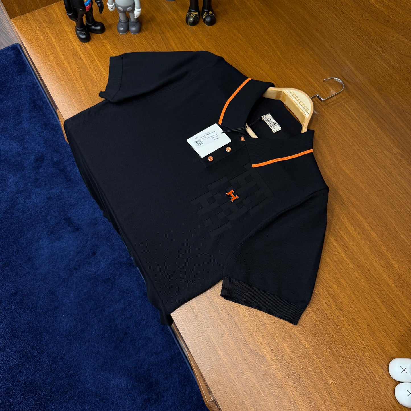 Hermes Triko T-SH!rt Siyah