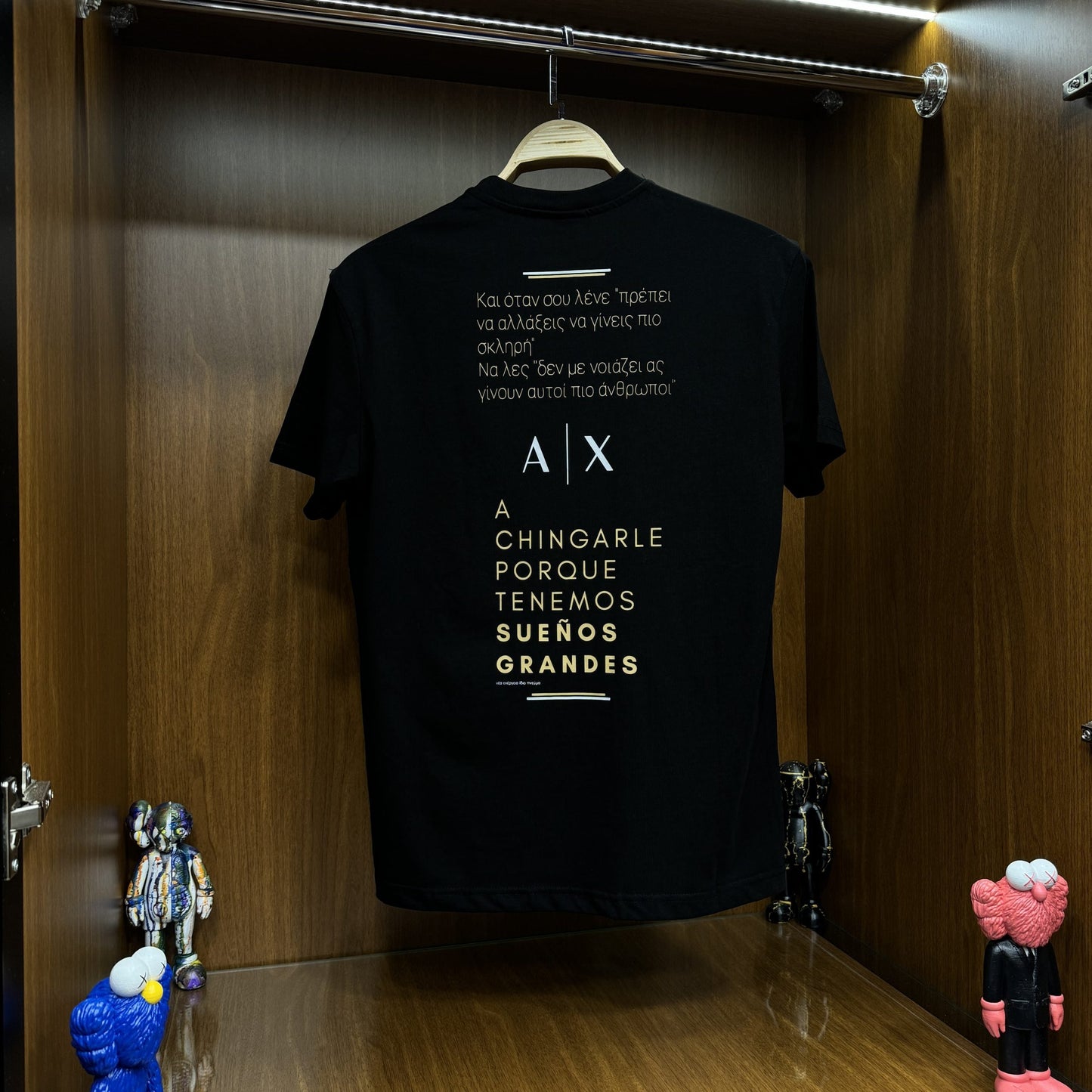 A!!ani E!change T-SH!rt Siyah