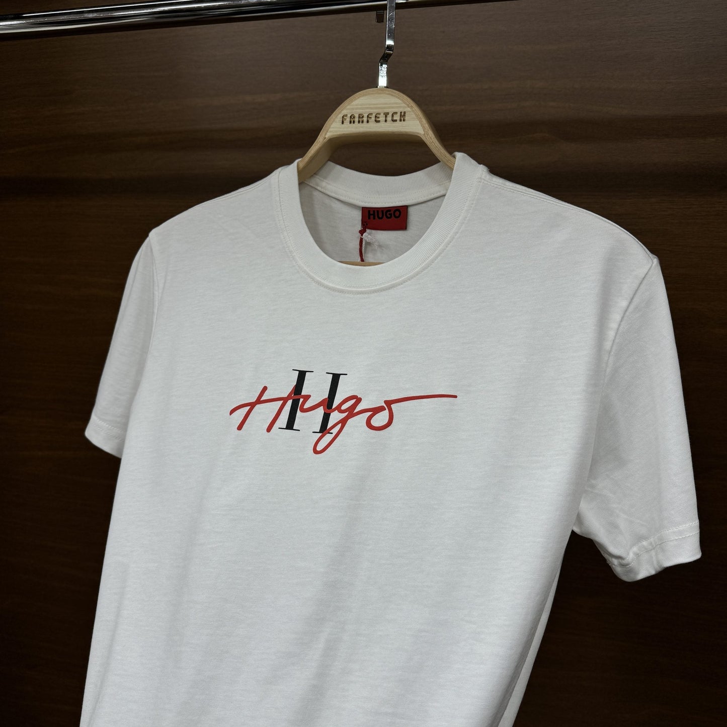 Hu!o B!ss T-SH!rt Beyaz
