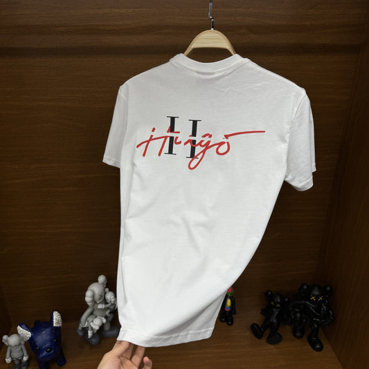 Hu!o B!ss T-SH!rt Beyaz