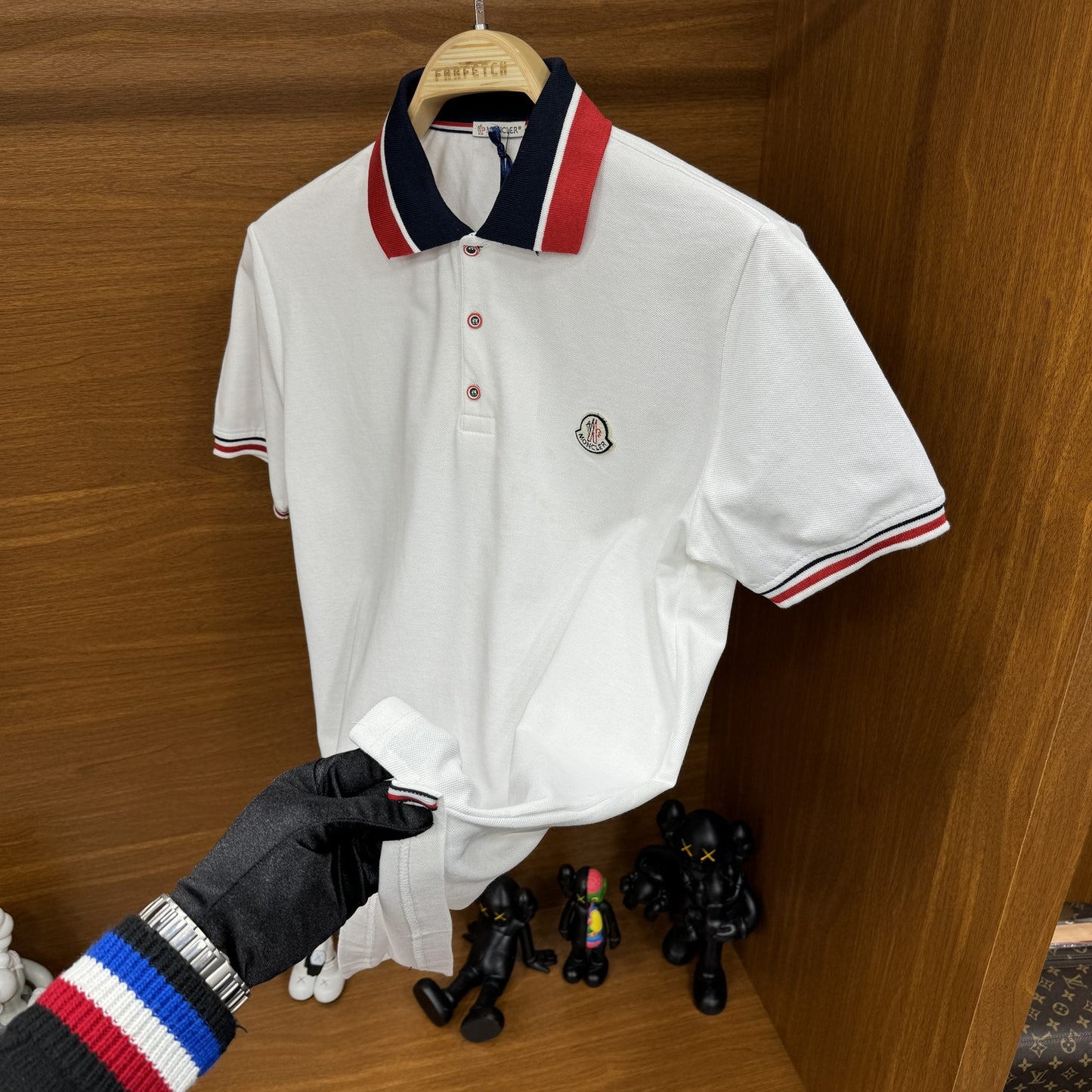 Mo!cler Polo Yaka TsH!rt Beyaz