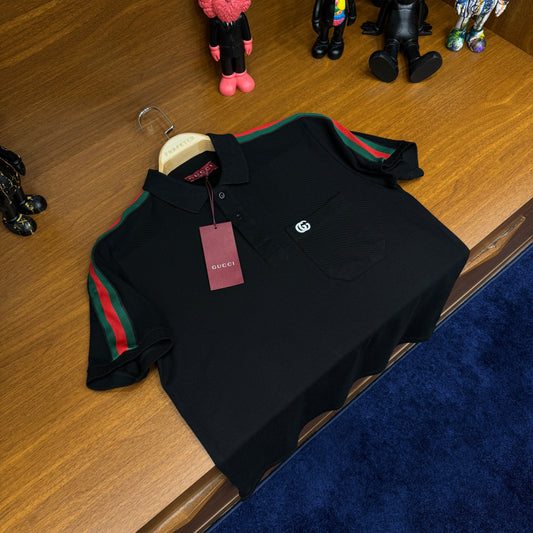 Gu!ci Polo Yaka TsH!rt Siyah