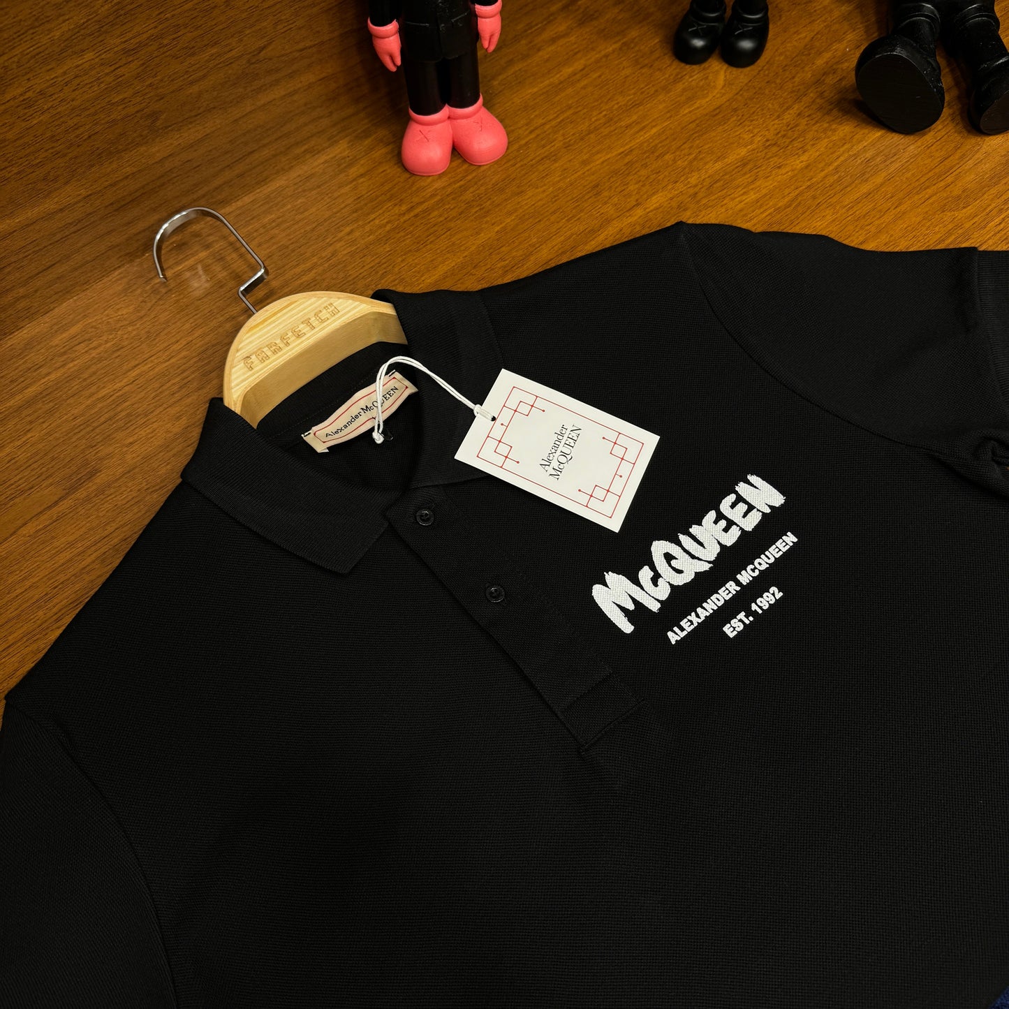 Al!xander McQueen Polo Yaka TsH!rt Siyah