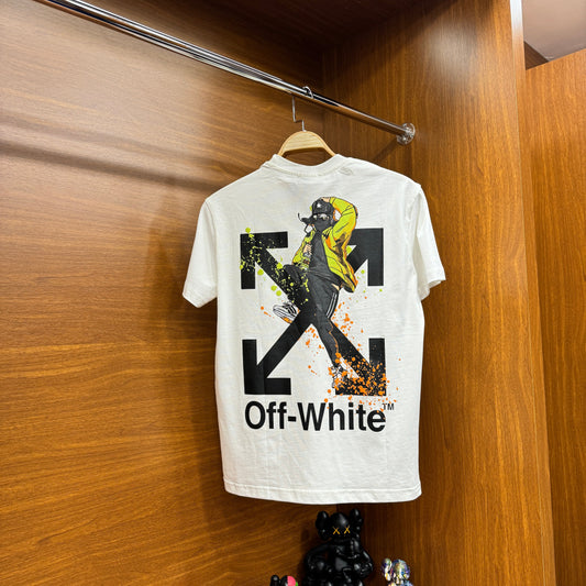 Of! WH!te T-SH!rt Beyaz