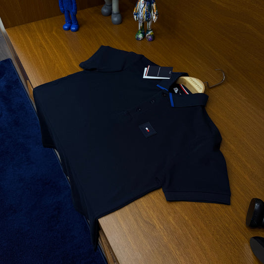 Tommy Hilfiger Siyah Polo Yaka