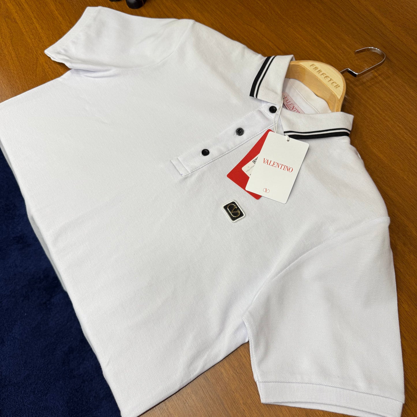 Valentino Polo Yaka Beyaz