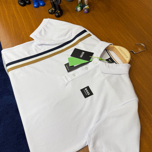 Hugo Boss Beyaz Polo Yaka