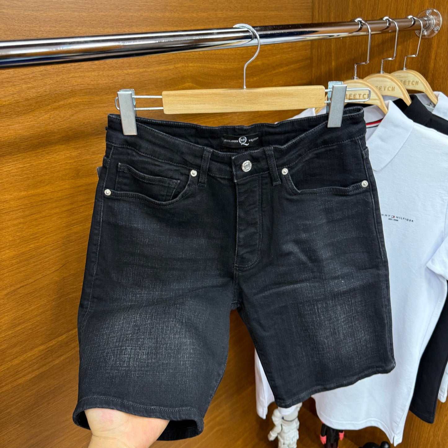 Alexander McQueen Kot Şort