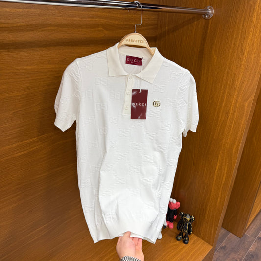 Gucci Örme TrikoT-SH!rt Beyaz